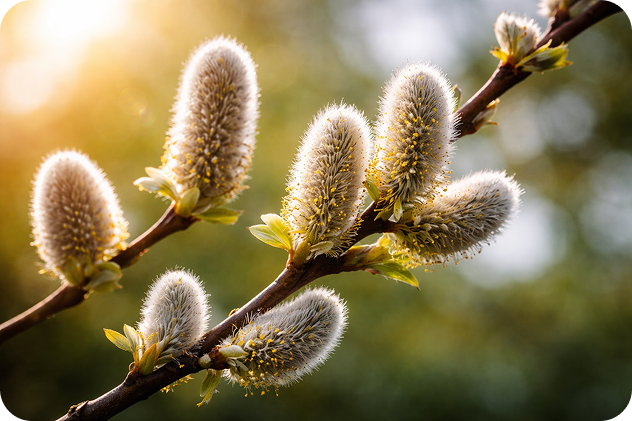 Willow catkins